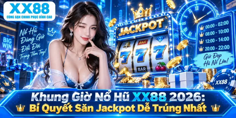 Khung Giờ Nổ Hũ XX88 2026: Bí Quyết Săn Jackpot Dễ Trúng Nhất